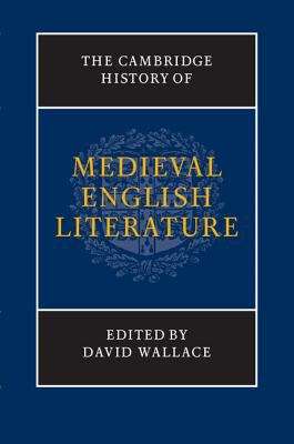 Book cover of The Cambridge History of Medieval English Literature (PDF)
