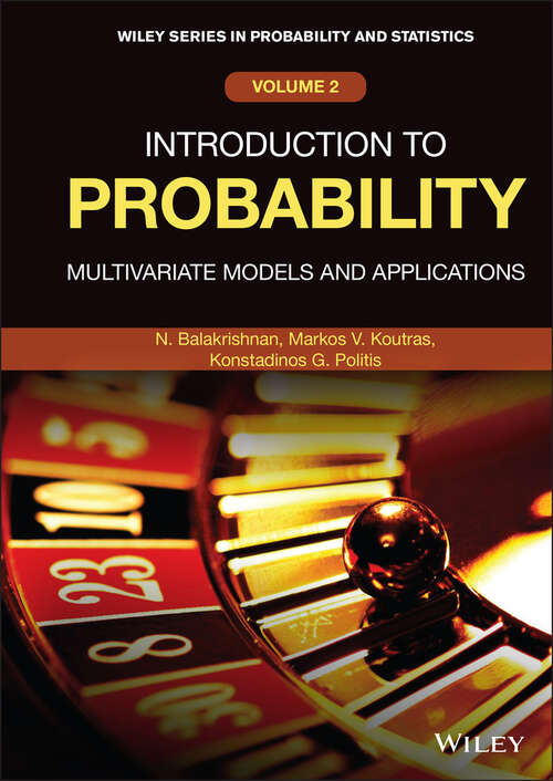 Book cover of Introduction to Probability: Multivariate Models and Applications (Wiley Series in Probability and Statistics)