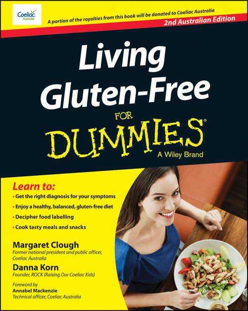 Book cover of Living Gluten-Free For Dummies - Australia (2)