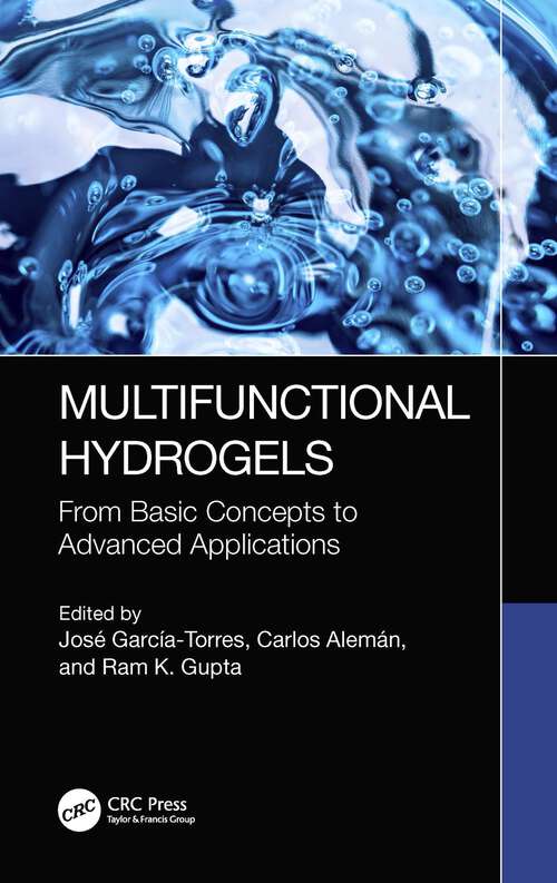 Book cover of Multifunctional Hydrogels: From Basic Concepts to Advanced Applications