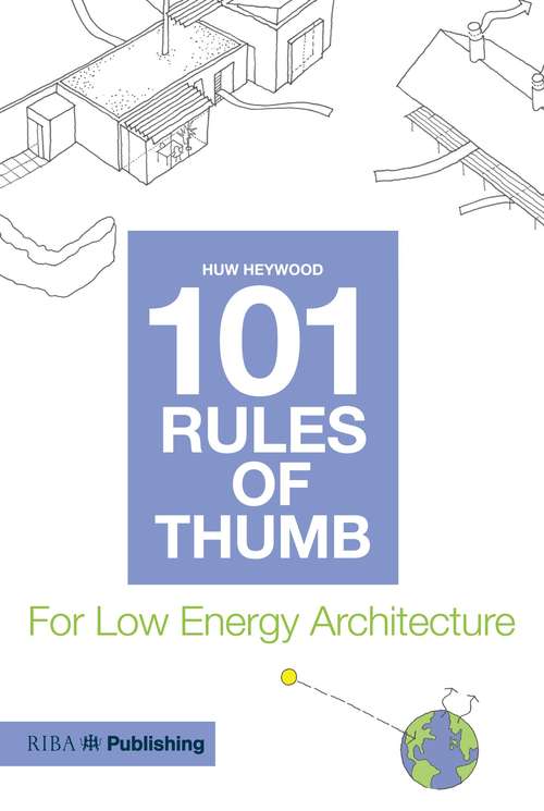 Book cover of 101 Rules of Thumb for Low Energy Architecture (PDF)