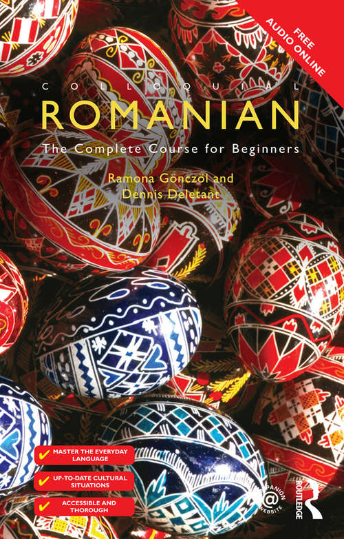 Book cover of Colloquial Romanian: The Complete Course for Beginners (4)