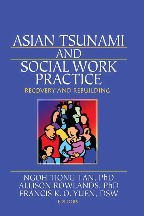 Book cover of Asian Tsunami and Social Work Practice: Recovery and Rebuilding