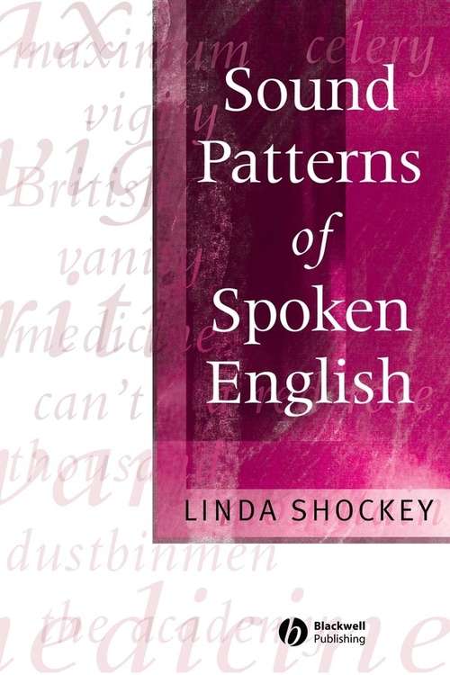 Book cover of Sound Patterns of Spoken English