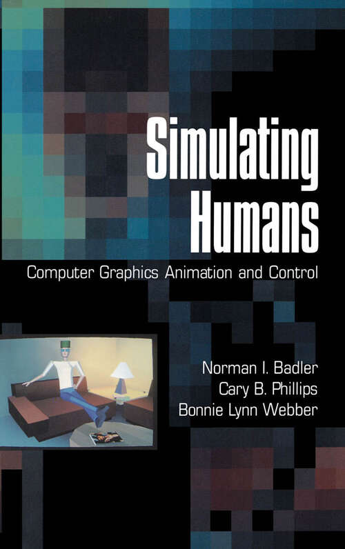 Book cover of Simulating Humans: Computer Graphics Animation and Control