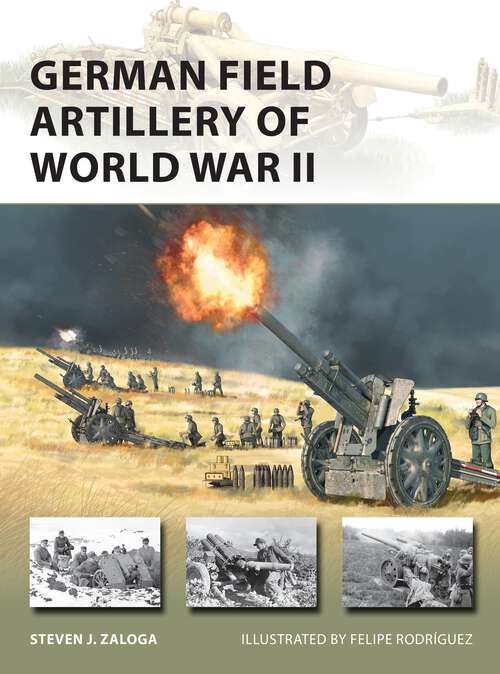 Book cover of German Field Artillery of World War II (New Vanguard #325)