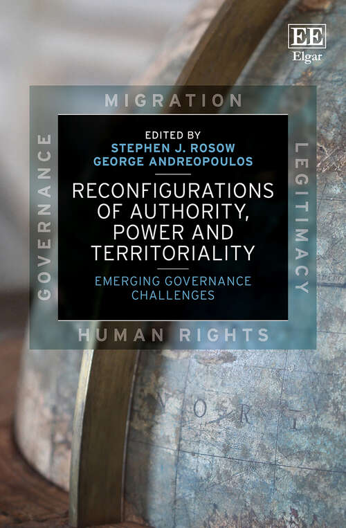 Book cover of Reconfigurations of Authority, Power and Territoriality: Emerging Governance Challenges