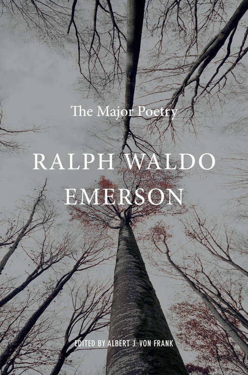 Book cover of Ralph Waldo Emerson: The Major Poetry