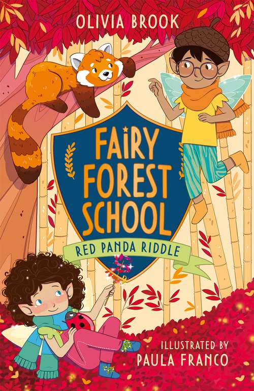 Book cover of Red Panda Riddle: Book 5 (Fairy Forest School #5)