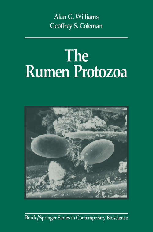 Book cover of The Rumen Protozoa (1992) (Brock   Springer Series in Contemporary Bioscience)