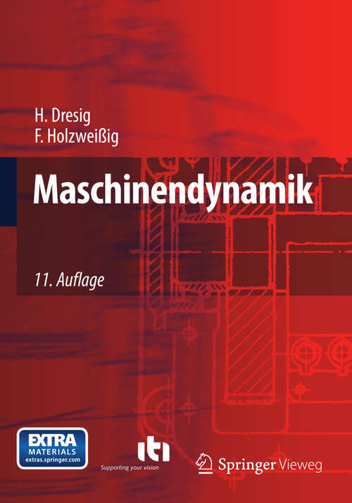 Book cover of Maschinendynamik (11. Aufl. 2012)