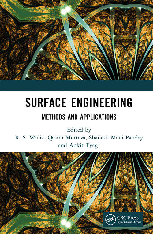 Book cover of Surface Engineering: Methods and Applications