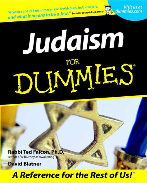 Book cover of Judaism For Dummies (2) (For Dummies Ser.)