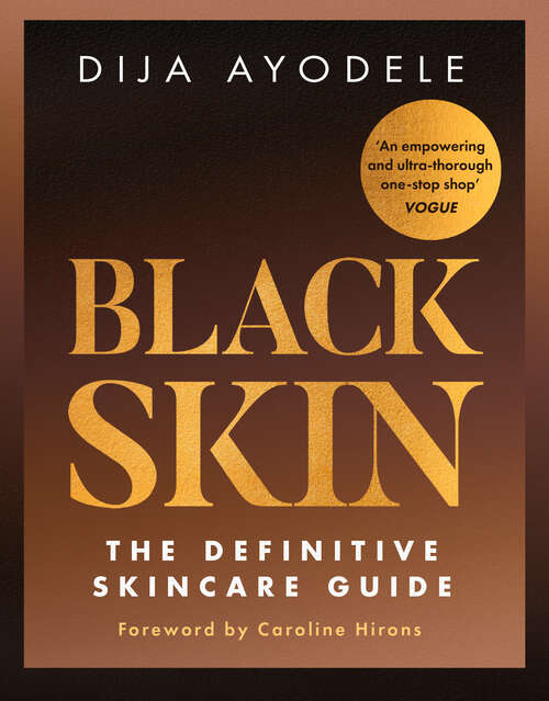 Book cover of Black Skin: The Definitive Skincare Guide (ePub edition)