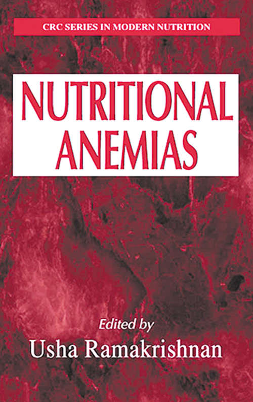 Book cover of Nutritional Anemias