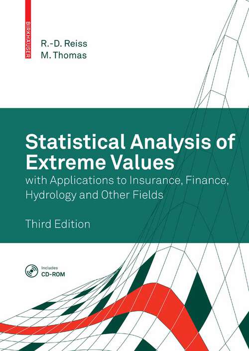 Book cover of Statistical Analysis of Extreme Values: with Applications to Insurance, Finance, Hydrology and Other Fields (3rd ed. 2007)