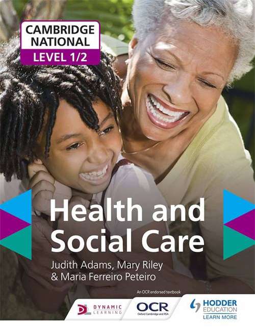 Book cover of Cambridge National Level 1/2 Health and Social Care (PDF)