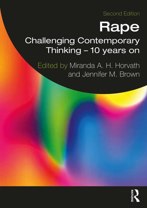Book cover of Rape: Challenging Contemporary Thinking – 10 Years On (2)
