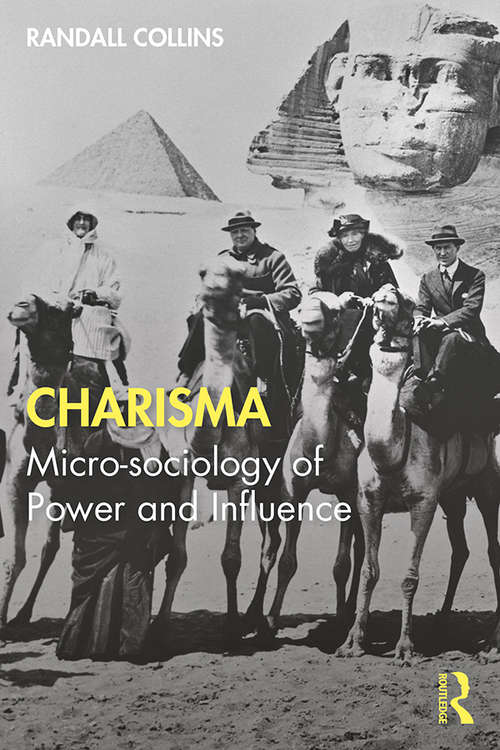 Book cover of Charisma: Micro-sociology of Power and Influence