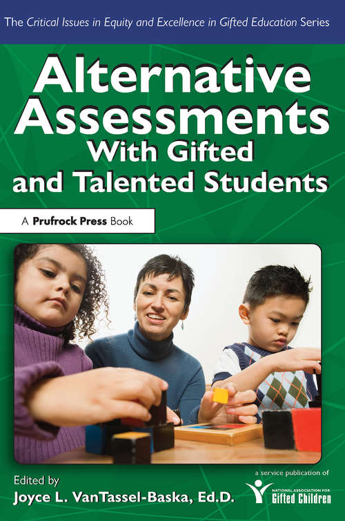 Book cover of Alternative Assessments With Gifted and Talented Students