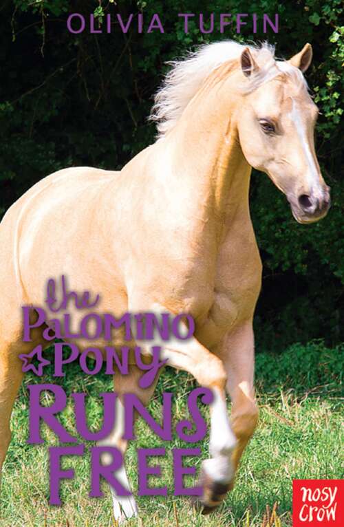 Book cover of The Palomino Pony Runs Free (The Palomino Pony #4)