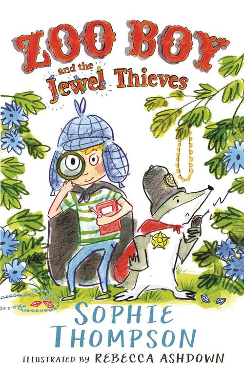 Book cover of Zoo Boy and the Jewel Thieves (Main - Fixed Layout Format) (Zoo Boy #2)