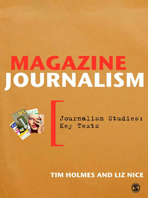 Book cover of Magazine Journalism