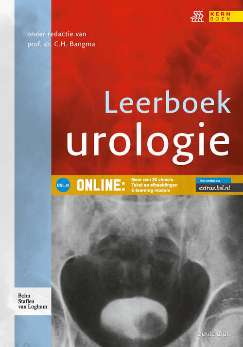 Book cover of Leerboek urologie (3rd ed. 2013) (Kernboek)