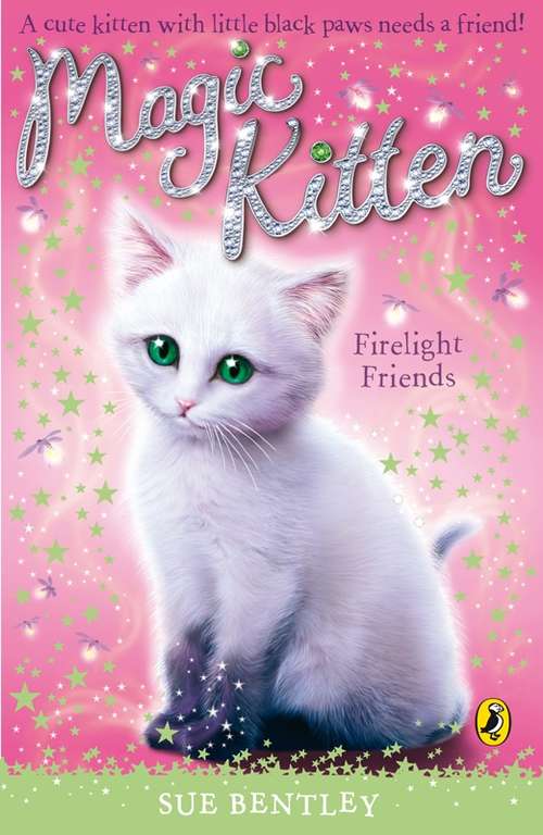 Book cover of Magic Kitten: Firelight Friends (Magic Kitten #9)