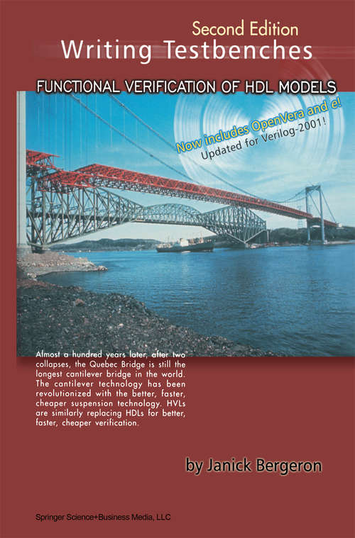 Book cover of Writing Testbenches: Functional Verification of HDL Models (2nd ed. 2003)