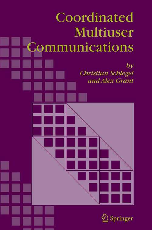 Book cover of Coordinated Multiuser Communications (2006)