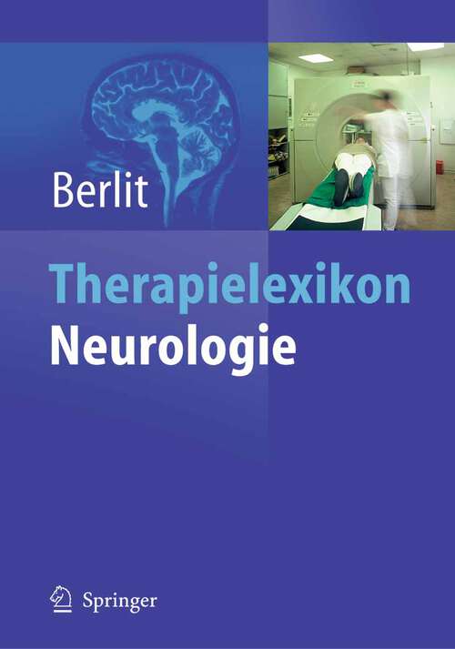 Book cover of Therapielexikon Neurologie (2005)