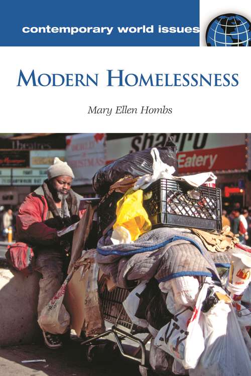 Book cover of Modern Homelessness: A Reference Handbook (Contemporary World Issues)