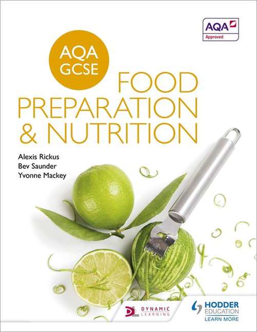 Book cover of AQA GCSE Food Preparation And Nutrition (PDF)