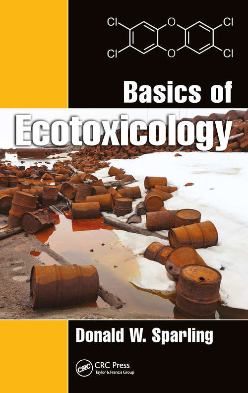Book cover of Basics of Ecotoxicology (PDF)