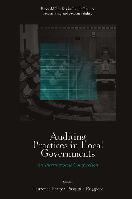 Book cover of Auditing Practices in Local Governments: An International Comparison (Emerald Studies in Public Service Accounting and Accountability)