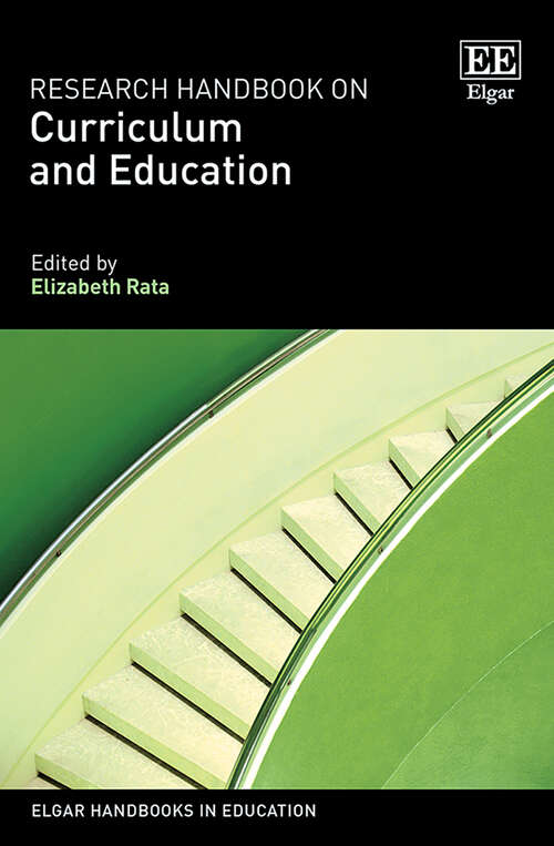 Book cover of Research Handbook on Curriculum and Education (Elgar Handbooks in Education)