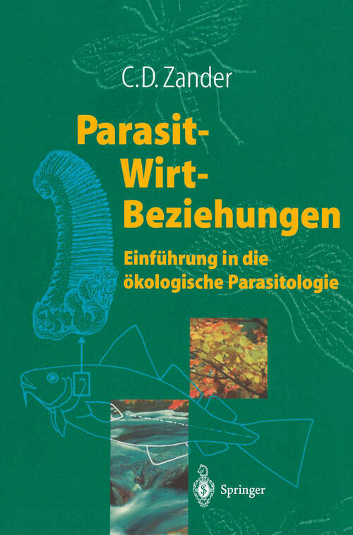 Book cover of Parasit-Wirt-Beziehungen: Einführung in die ökologische Parasitologie (1998)