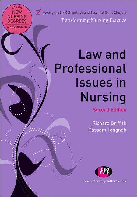 Book cover of Law and Professional Issues in Nursing (2nd edition)