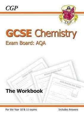 Book cover of GCSE Chemistry AQA Workbook incl Answers - Higher (PDF)