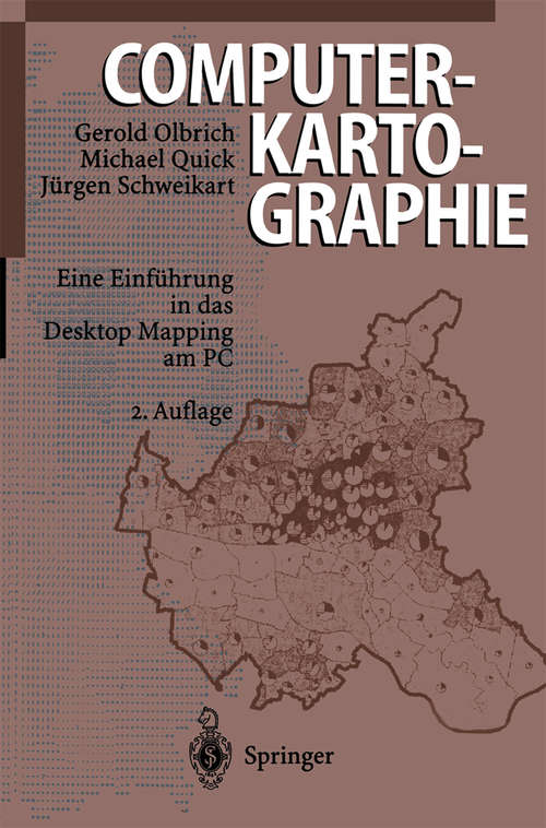 Book cover of Computerkartographie: Eine Einführung in das Desktop Mapping am PC (2. Aufl. 1996)