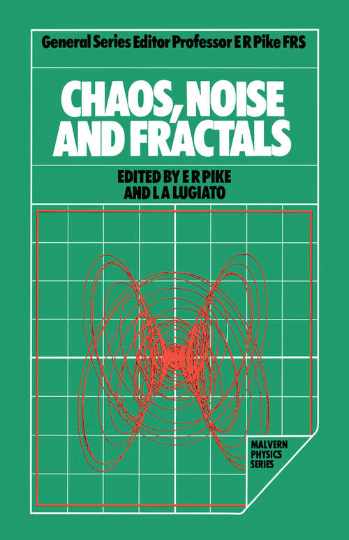 Book cover of Chaos, Noise and Fractals
