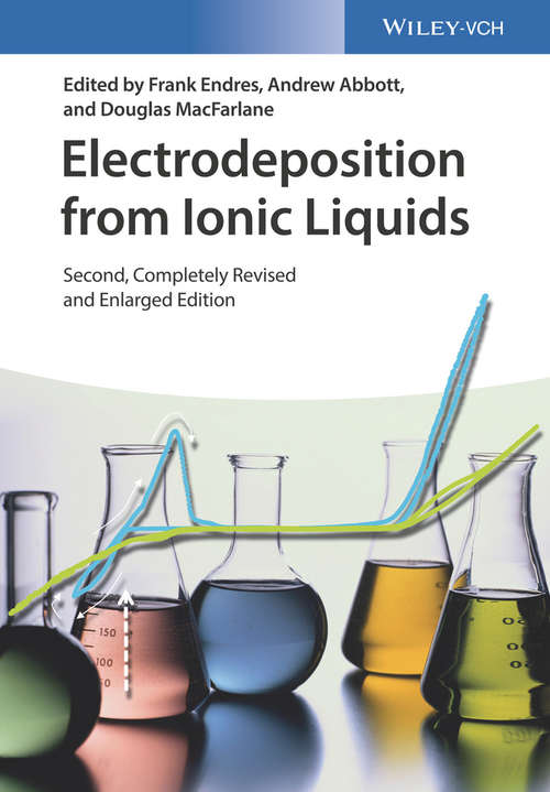 Book cover of Electrodeposition from Ionic Liquids (2)