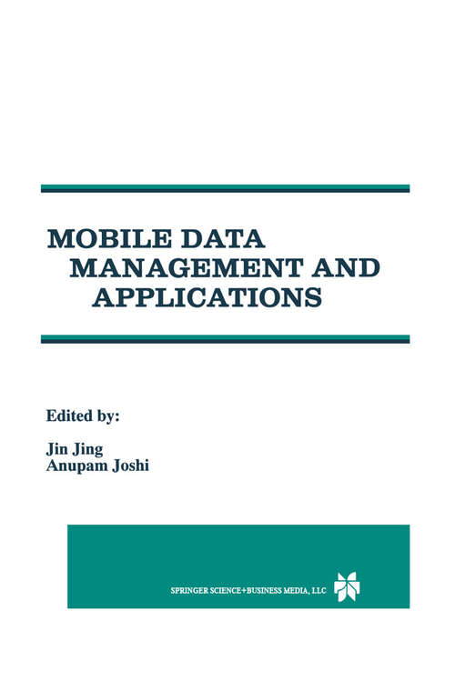 Book cover of Mobile Data Management and Applications (1999)