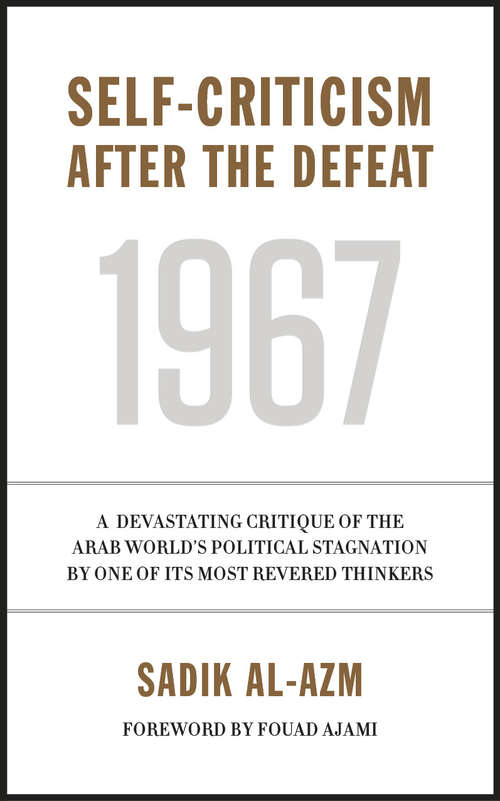 Book cover of Self-Criticism After the Defeat
