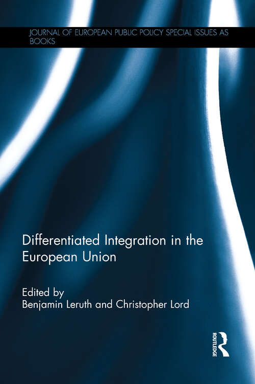 Book cover of Differentiated Integration in the European Union (ISSN)