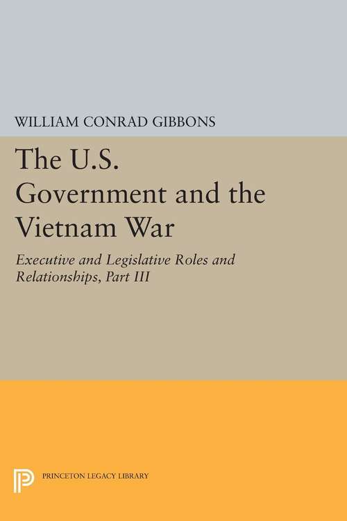 Book cover of The U.S. Government and the Vietnam War: 1965-1966