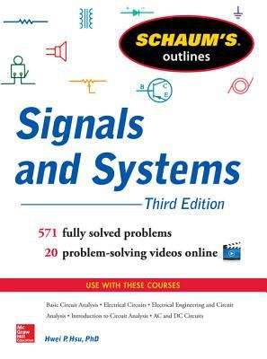 Book cover of Schaum s Outline of Signals and Systems 3ed. - Schaum's Outline Series (PDF)
