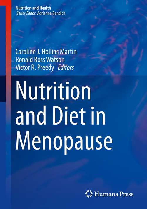 Book cover of Nutrition and Diet in Menopause (2013) (Nutrition and Health)