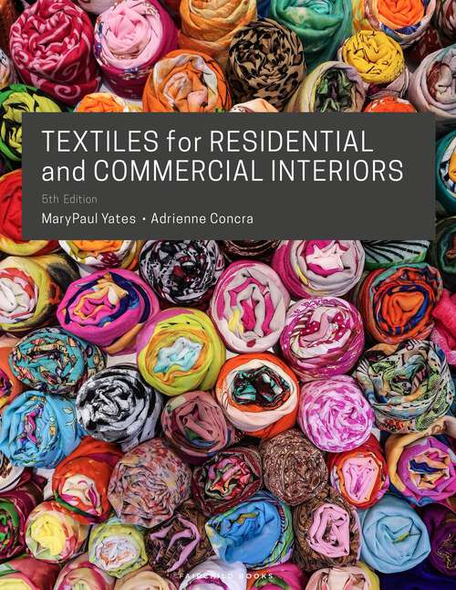 Book cover of Textiles for Residential and Commercial Interiors: - with STUDIO (5)